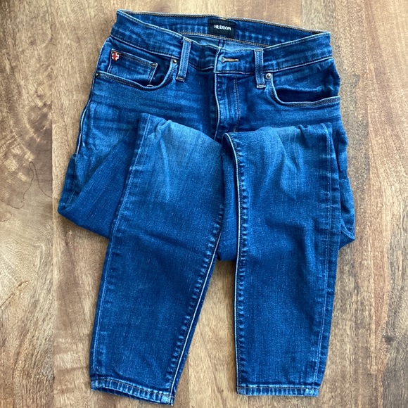 Size 25 Hudson cropped jeans - Picture 2 of 4